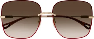 Chloé Eyewear Square Frame Sunglasses