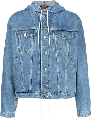 Hooded Denim Jacket