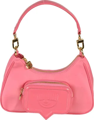 Eyelike Pocket Shoulder Bag