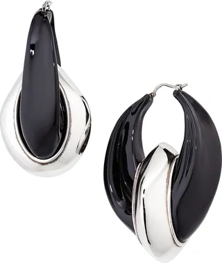 Iris Hoop Earrings
