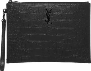 Saint Laurent Logo Plaque iPad Case