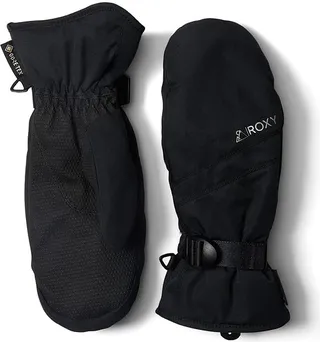 Roxy GORE-TEX(r) Fizz Mittens (True Black) Snowboard Gloves