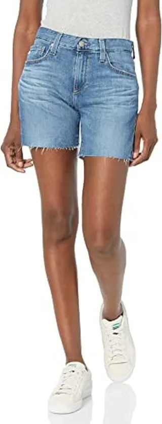 AG Adriano Goldschmied Women's Becke High Rise Relaxed Slim Short