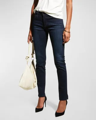 Prima Mid-Rise Ankle Cigarette Jeans