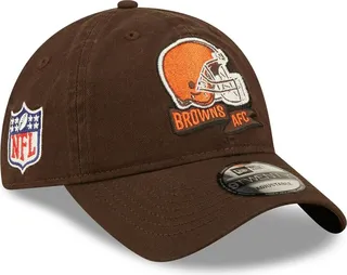 Men's New Era Brown Cleveland Browns Otc 2022 Sideline 9TWENTY Adjustable Hat