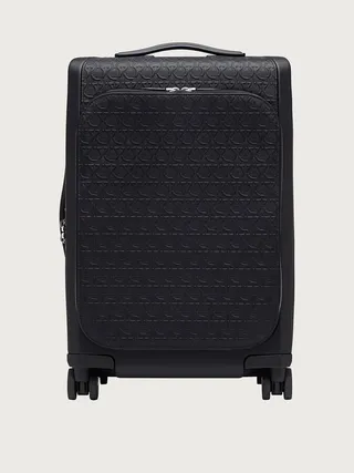 Ferragamo Men Gancini hand luggage Black
