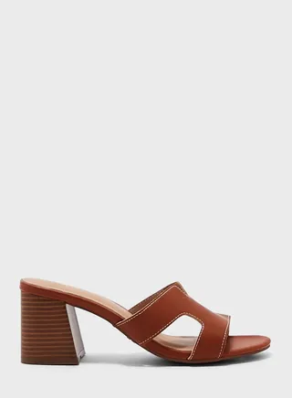 Peachy Block Heel Sandals