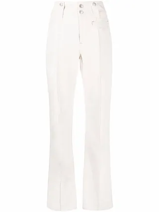 Straight-Leg Trousers
