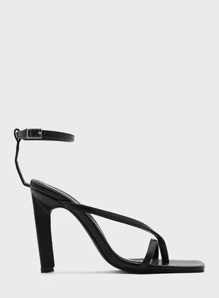 Toe Post Ankle Strap Sandal