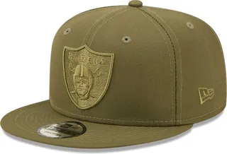 Men's New Era Olive Las Vegas Raiders Color Pack 9FIFTY Snapback Hat