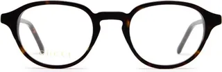 Gucci Eyewear Round Frame Glasses
