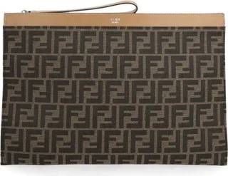 Fendi FF Small Flat Pouch