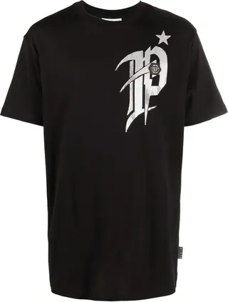 logo-print short-sleeved T-shirt