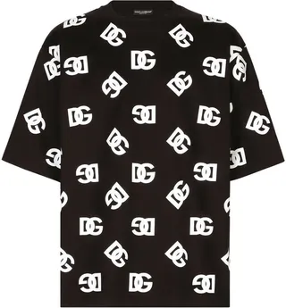 DG logo-print cotton T-shirt