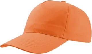 Atlantis Start 5 Panel Cap (Pack Of 2) - Orange