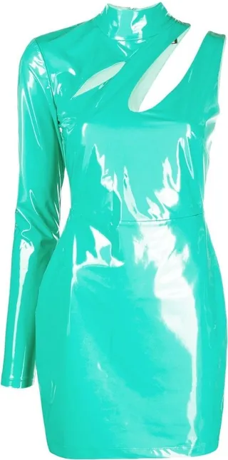 One-Shoulder Cut-Out Minidress