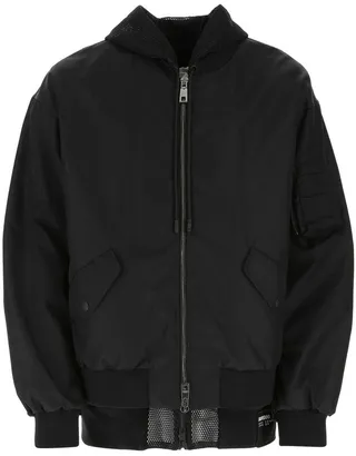 Dolce & Gabbana Hooded Bomber Jacket