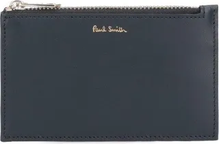 Paul Smith Logo Detailed Zipped Cardholder