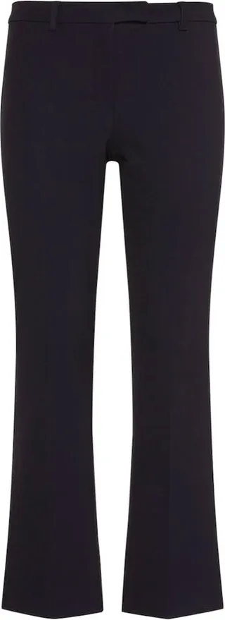 'S Max Mara High Waist Cropped Trousers