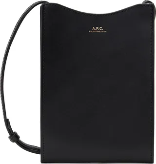 A.P.C. Black Jamie Neck Pouch