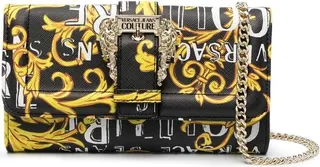 Baroque-print crossbody bag