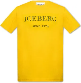 Iceberg Heritage Logo Embroidered Crewneck T-Shirt
