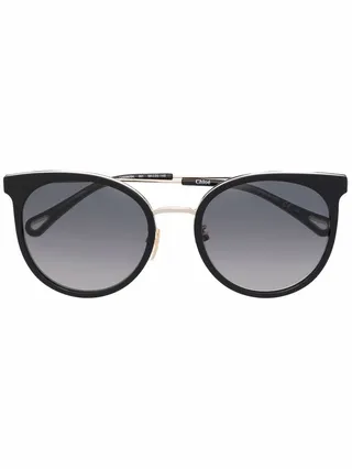 Oversize-Frame Sunglasses