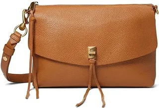 Rebecca Minkoff Darren Top Zip Shoulder (Caramello) Handbags