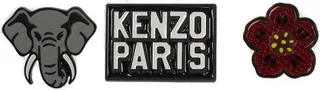 Kenzo Set Of Three Pins