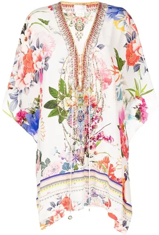 Floral-Print Shift Dress