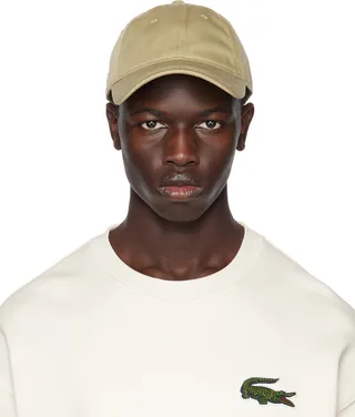 Lacoste Khaki Logo Cap