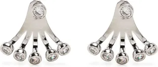 Crystal-Embellished Stud Earring