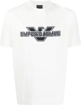 embroidered-logo short-sleeve T-shirt