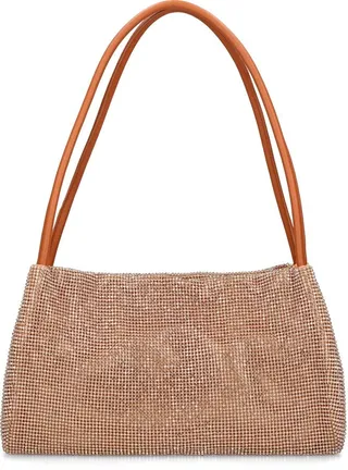 Penny crystal shoulder bag