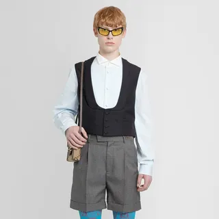 Gucci Man Black Waistcoats