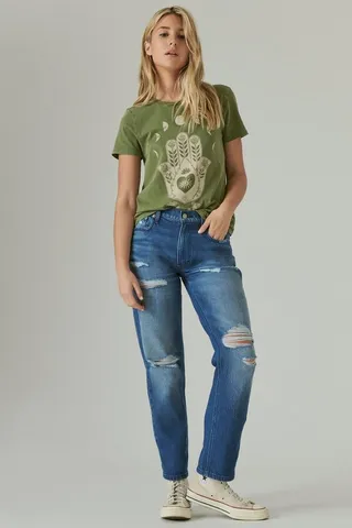 Mid Rise Boy Jean