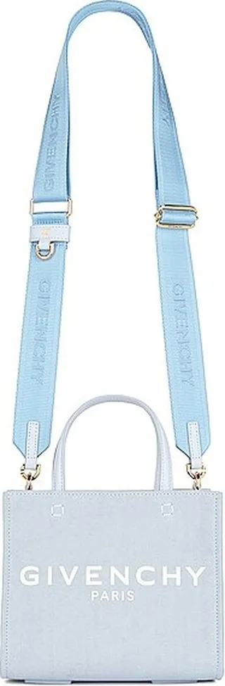 Givenchy Mini G-tote Bag in Baby Blue