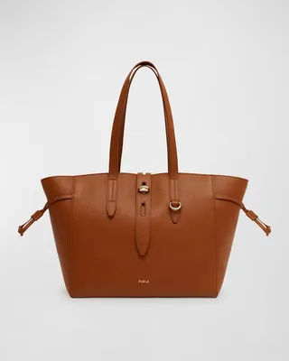 Net Medium Leather Tote Bag