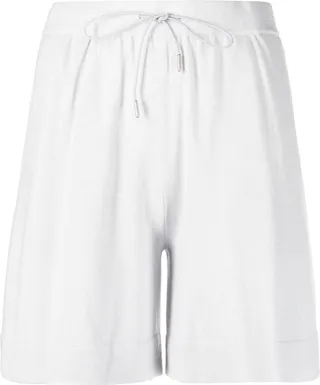 High-Waist Cashmere Shorts