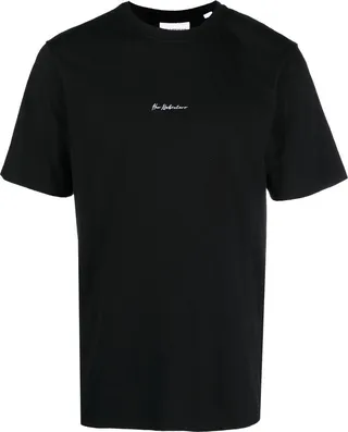 logo print T-shirt