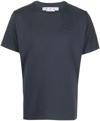 Diag round-neck T-shirt