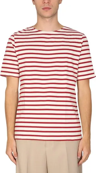 Saint James Striped Crewneck T-Shirt