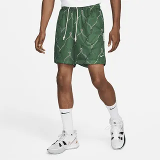Nike Men's Dri-FIT Standard Issue Reversible 6" Basketball Shorts in Green