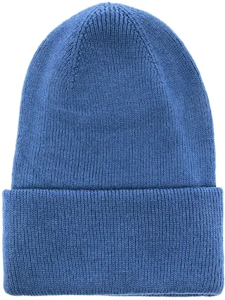 Ribbed Double-Layer Beanie