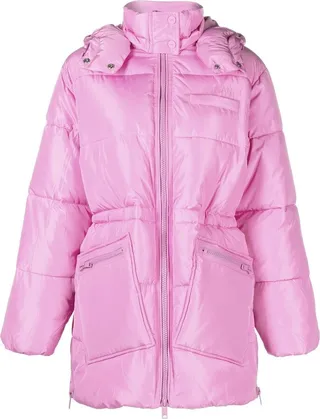 Tech Midi puffer jacket