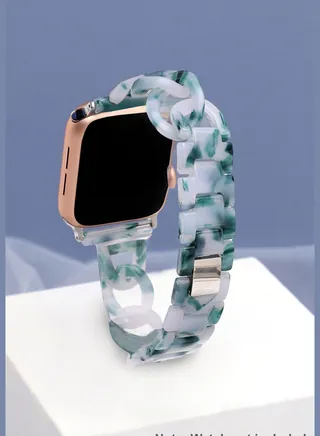 Textured Acrylic Apple Watch Strap For Women | 38mm/40mm/41mm