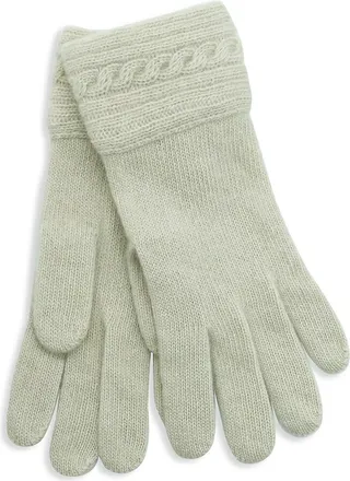 Cable Knit Cashmere Gloves