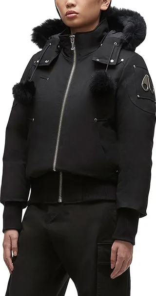 Shearling Debbie Bomber
