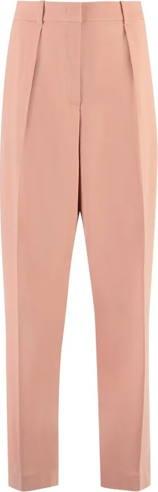 Pinko High-Waist Tapered-Leg Trousers