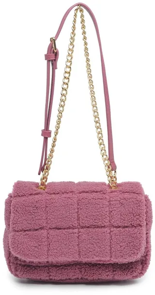 Urban Expressions Ryeland Sherpa Crossbody Bag
